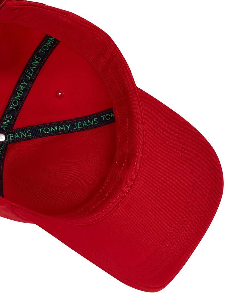 Sinned X About You Gorra 'HERITAGE' Tommy Jeans En Rojo Sangre