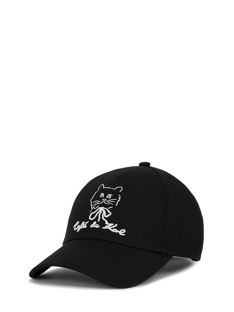 sinned x about you Gorra ' x JORGE PARRA CHOUPETTE' Karl Lagerfeld en Negro