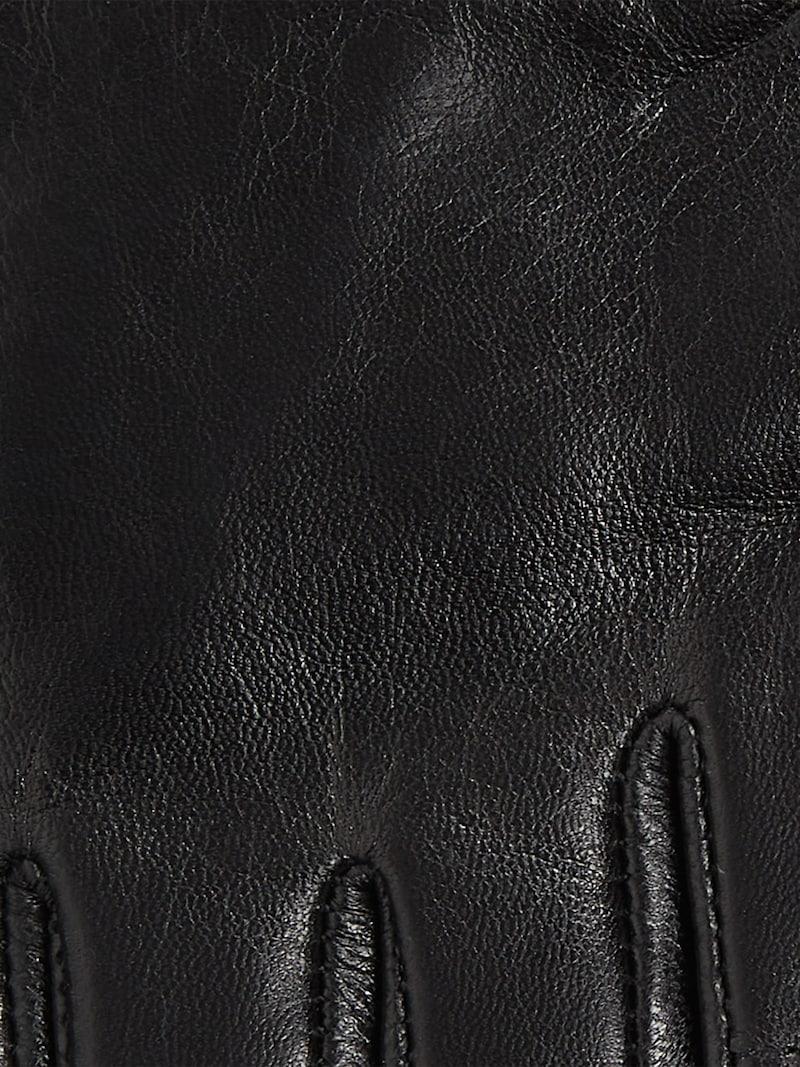 Sinned X About You Guantes Sin Dedos Karl Lagerfeld En Negro