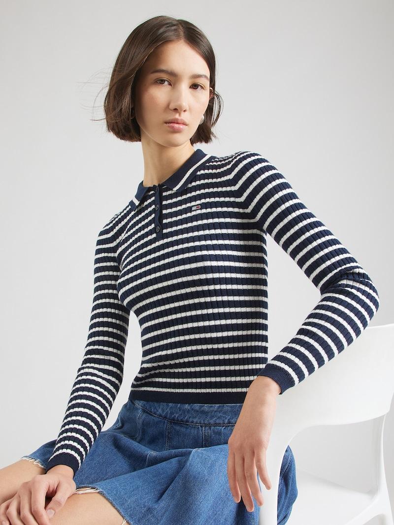 Sinned X About You Jersey 'ESSENTIAL' Tommy Jeans En Navy Blanco