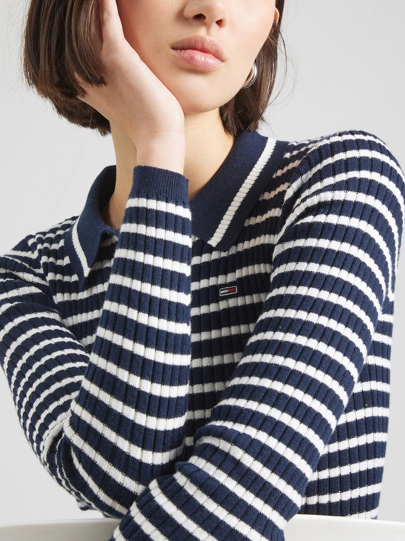 Sinned X About You Jersey 'ESSENTIAL' Tommy Jeans En Navy Blanco