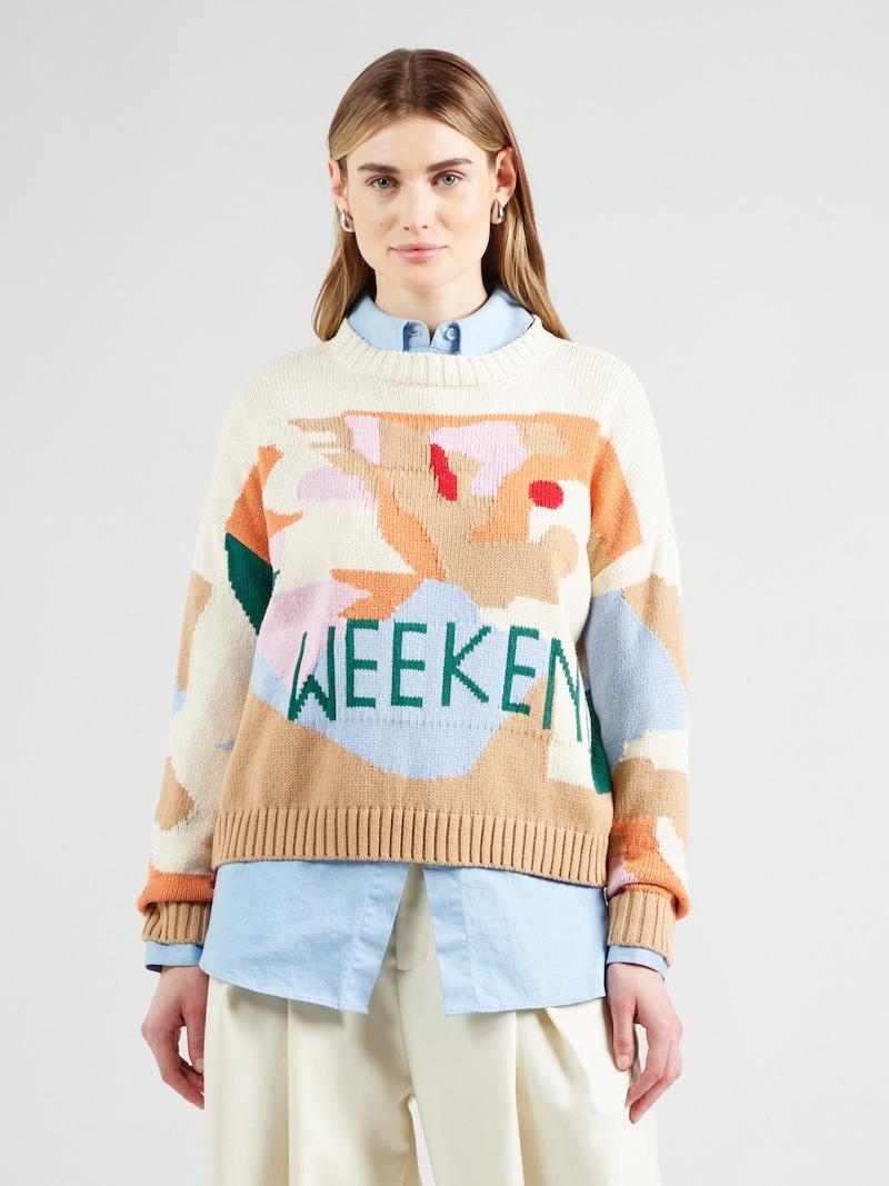 Sinned X About You Jersey 'FABIAN' Weekend Max Mara En Naranja