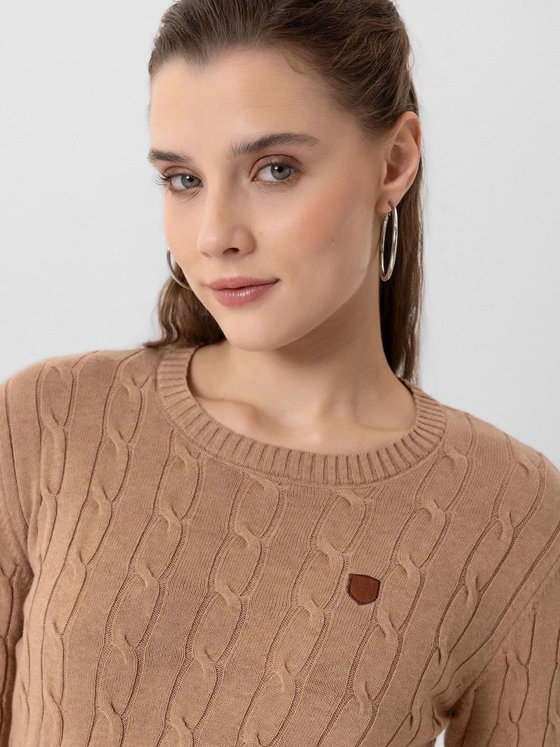 Sinned X About You Jersey 'Fuerteventura' Williot En Marrón Claro