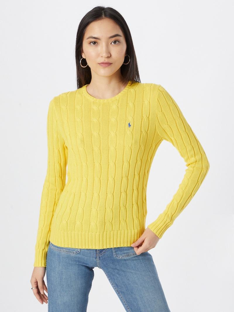 Sinned X About You Jersey 'JULIANNA' Polo Ralph Lauren En Amarillo