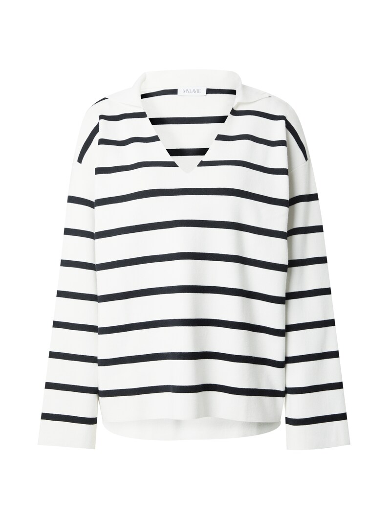 sinned x about you Jersey MYLAVIE by Sarah Harrison en Negro Blanco