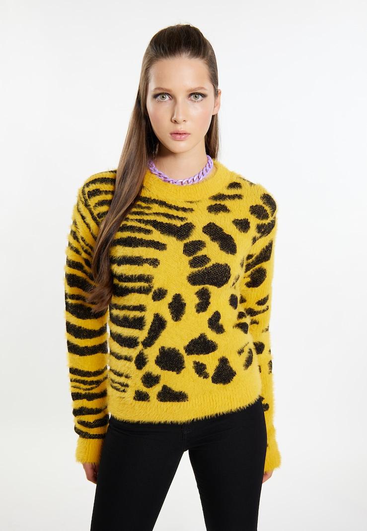 Sinned X About You Jersey MyMo ROCKS En Amarillo Oscuro