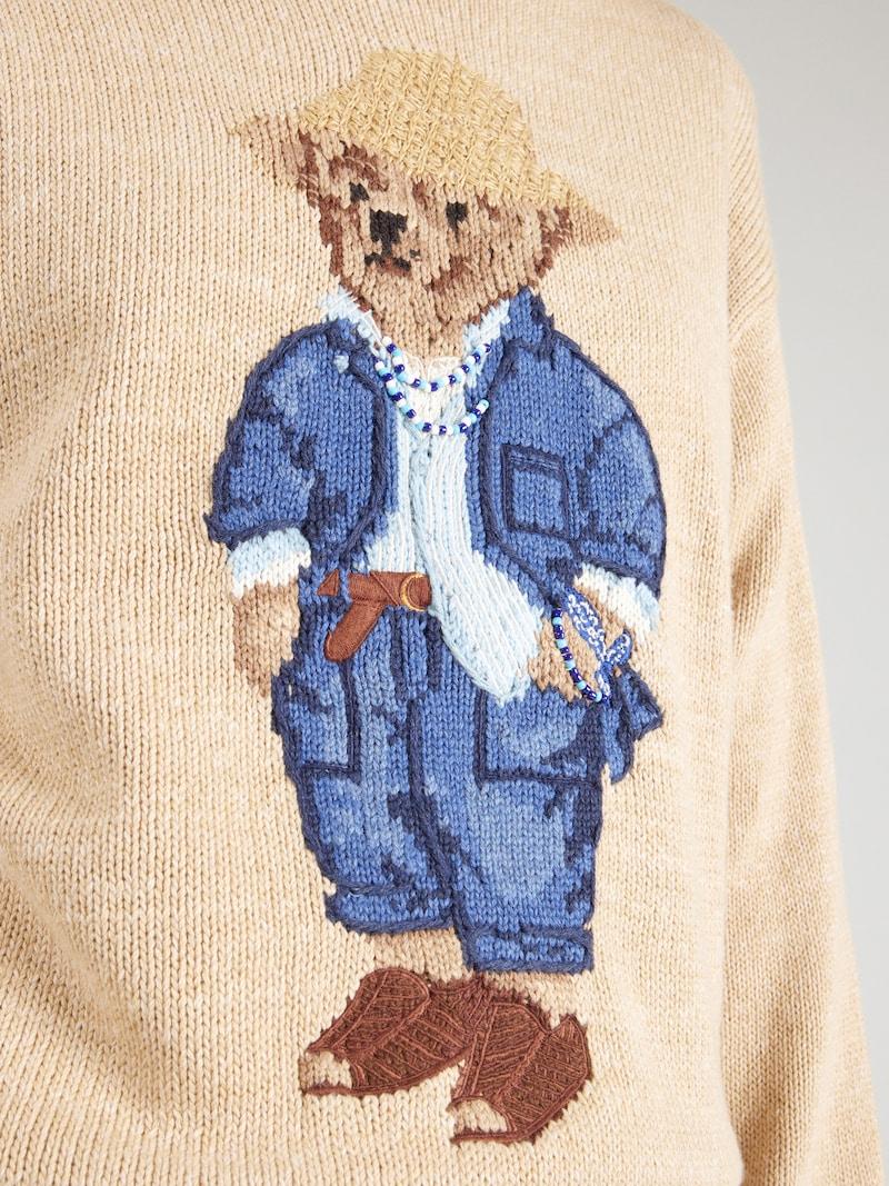 Sinned X About You Jersey Polo Ralph Lauren En Capuchino Marrón Oscuro