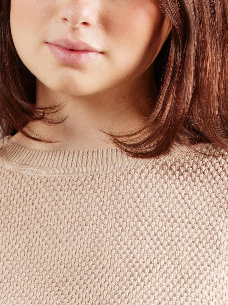 Sinned X About You Jersey 'VIDALO' VILA En Beige Claro