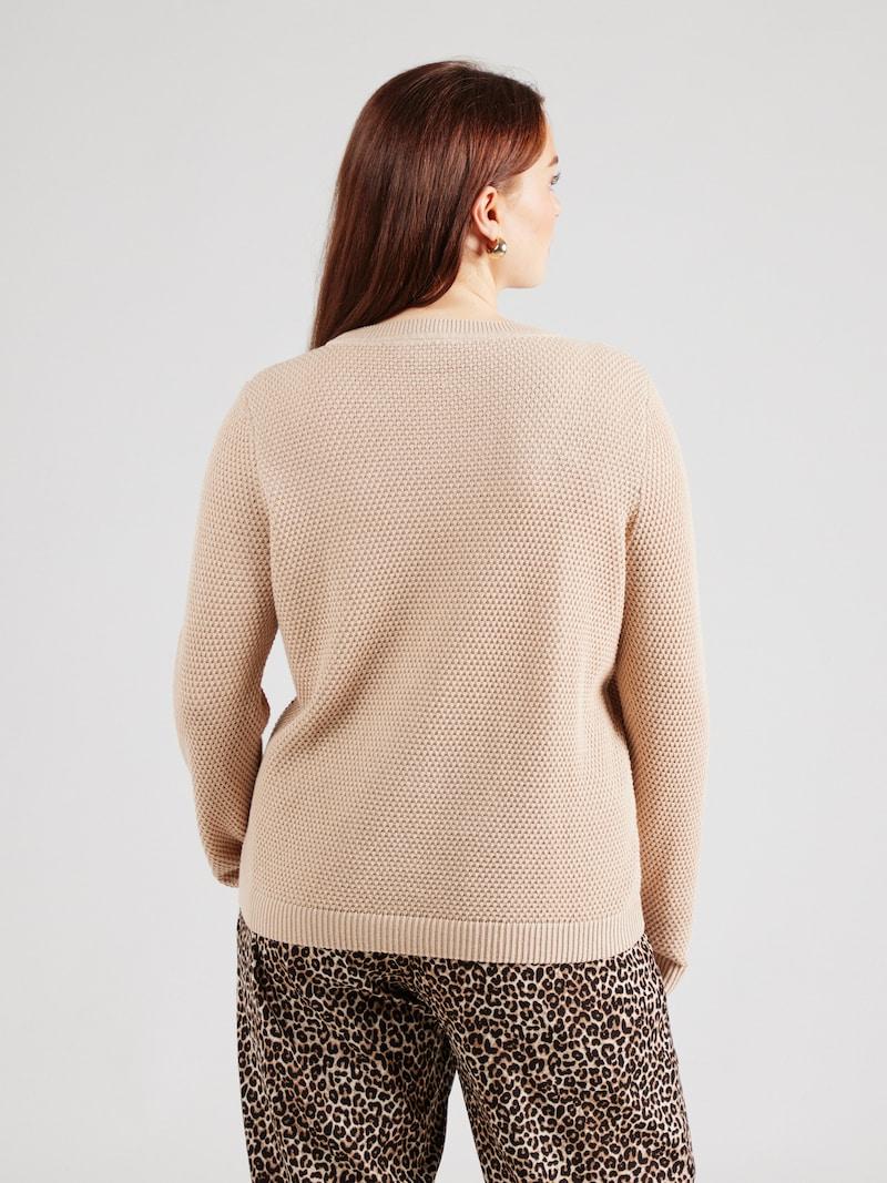 Sinned X About You Jersey 'VIDALO' VILA En Beige Claro