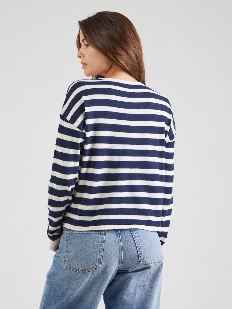 Sinned X About You Jersey 'VMFANTASTIC' VERO MODA En Azul Blanco