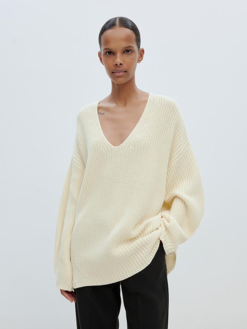 Sinned X About You Jersey 'Yveline' EDITED En Offwhite