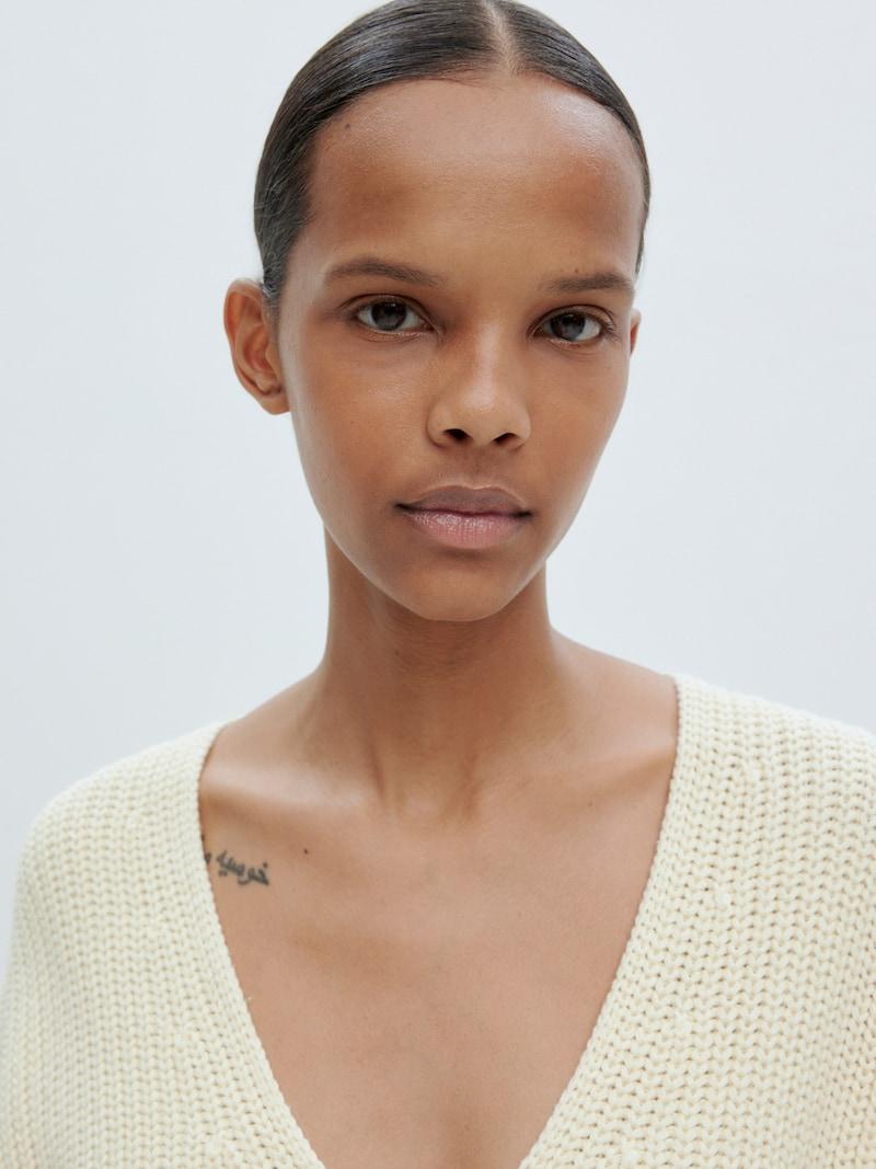 Sinned X About You Jersey 'Yveline' EDITED En Offwhite