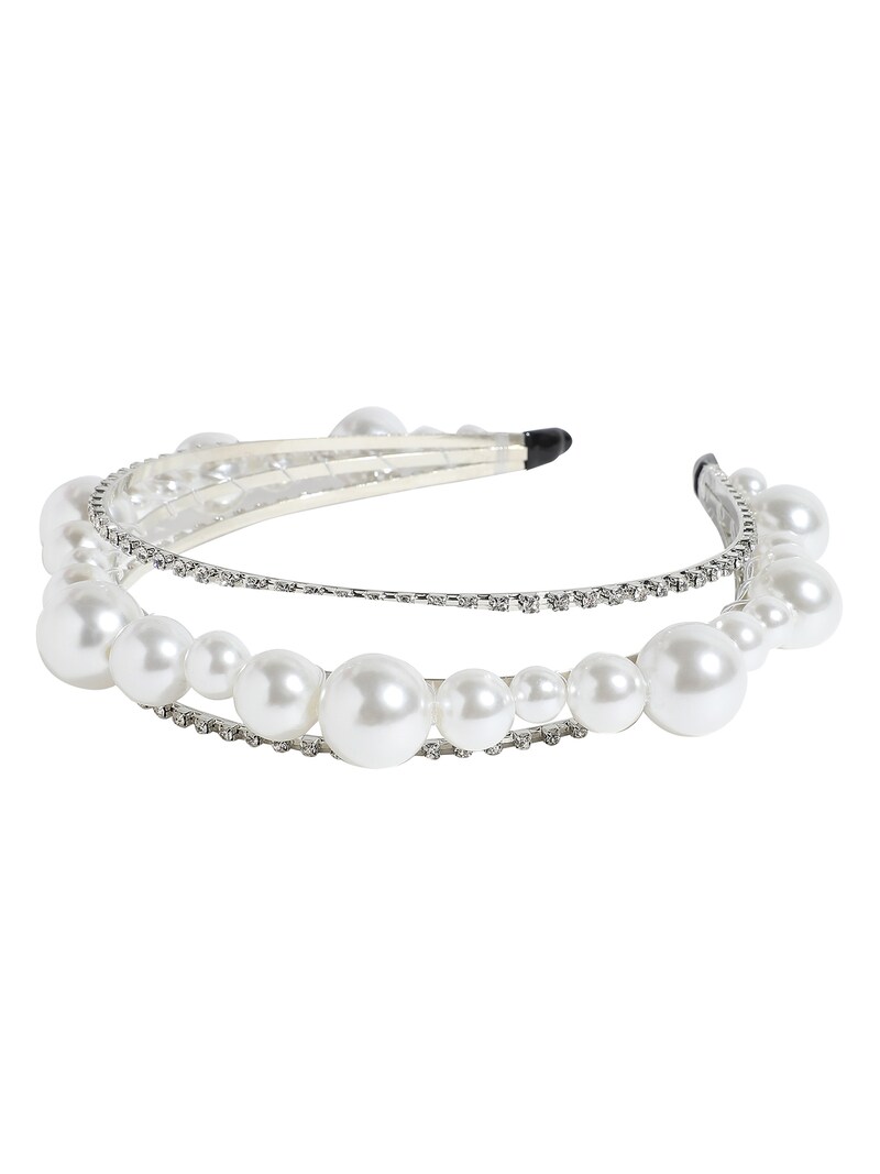 sinned x about you Joyería para el pelo 'Jhumki' SOHI en Plata