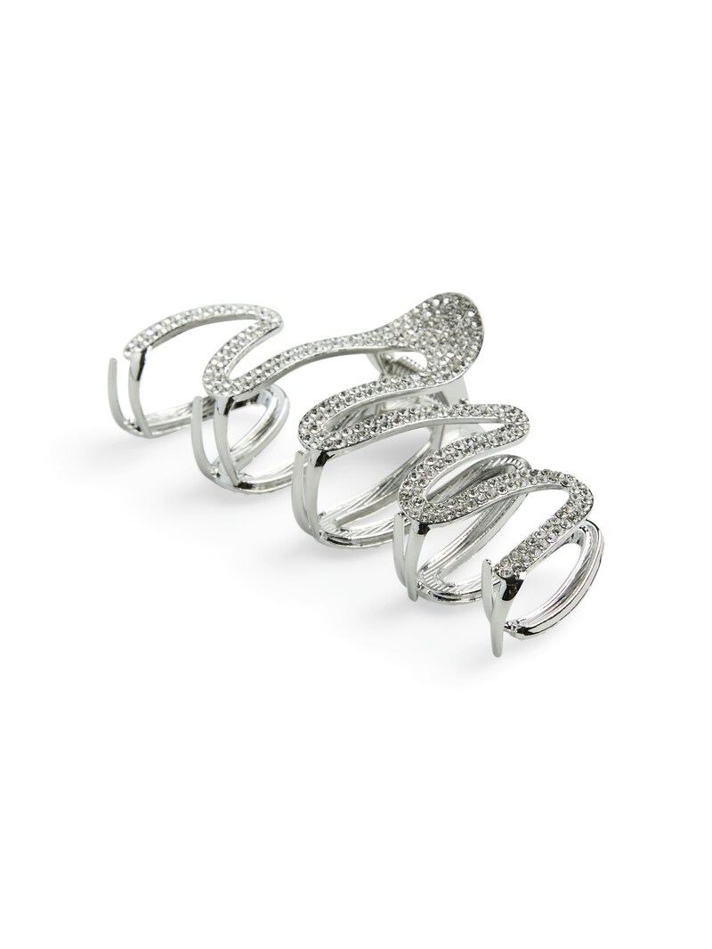 sinned x about you Joyería para el pelo 'PCOTELIA' PIECES en Plata