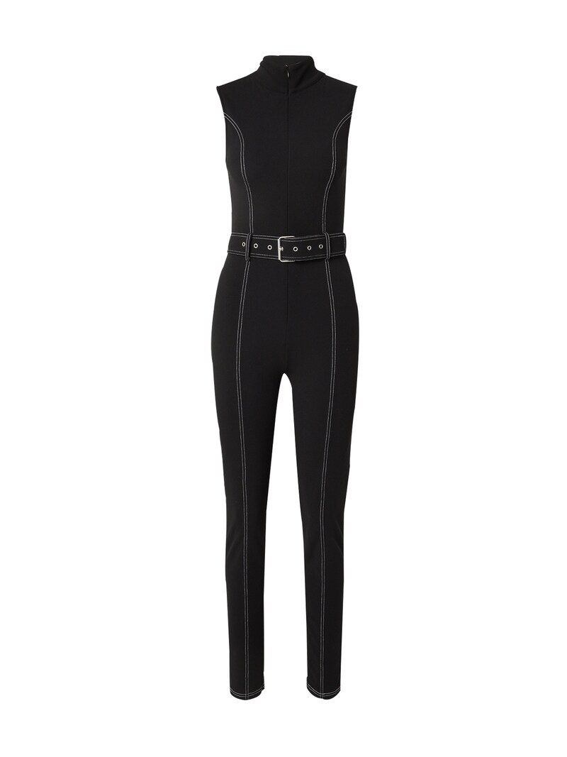 sinned x about you Jumpsuit 'Chelsea' LeGer by Lena Gercke en Negro