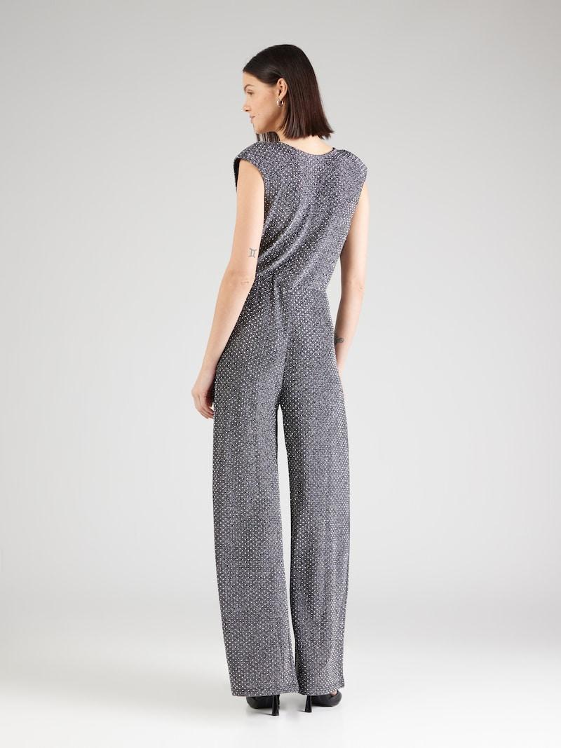 Sinned X About You Jumpsuit Karl Lagerfeld En Gris Plateado