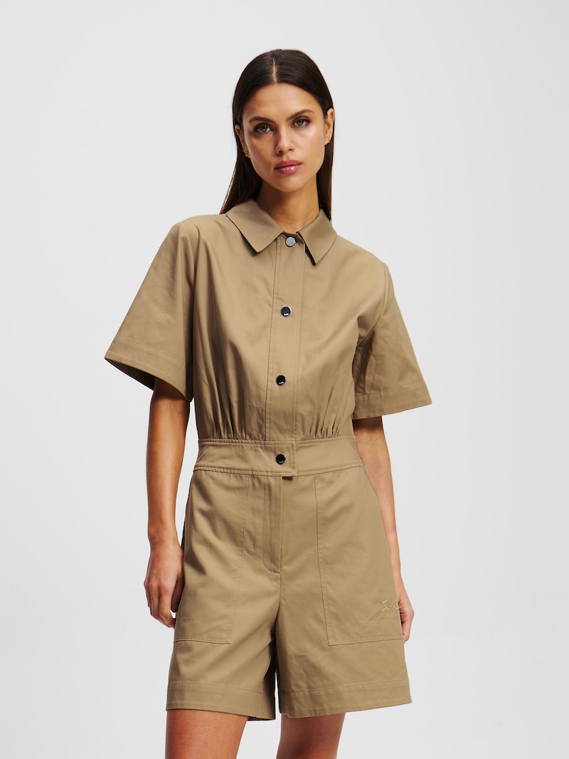 Sinned X About You Jumpsuit Karl Lagerfeld En Marrón