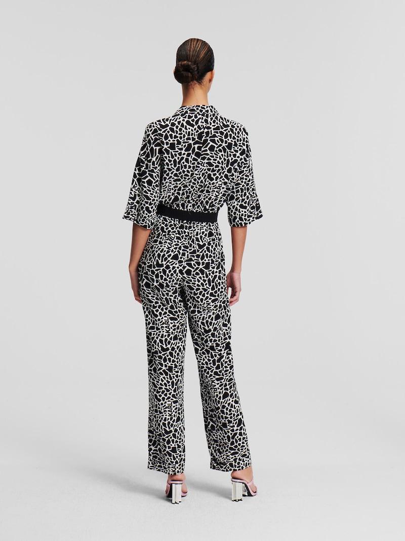 Sinned X About You Jumpsuit Karl Lagerfeld En Negro