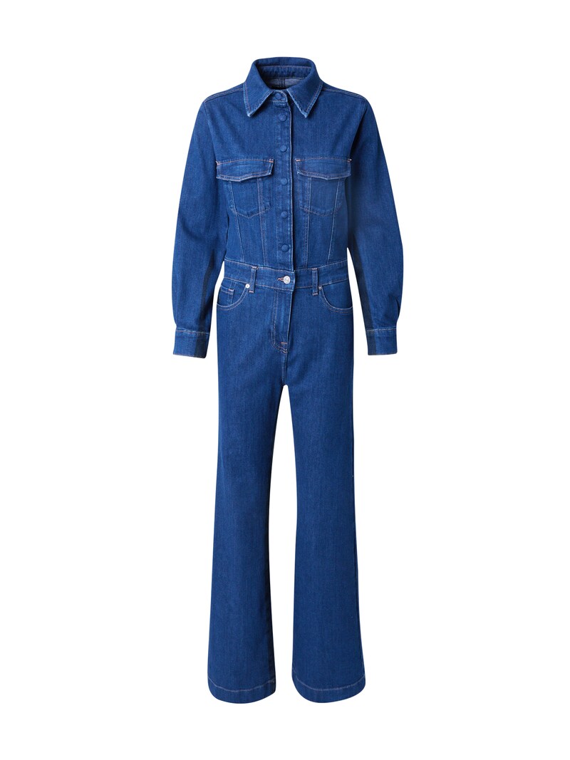 sinned x about you Jumpsuit 'LUXE' 7 for all mankind en Azul