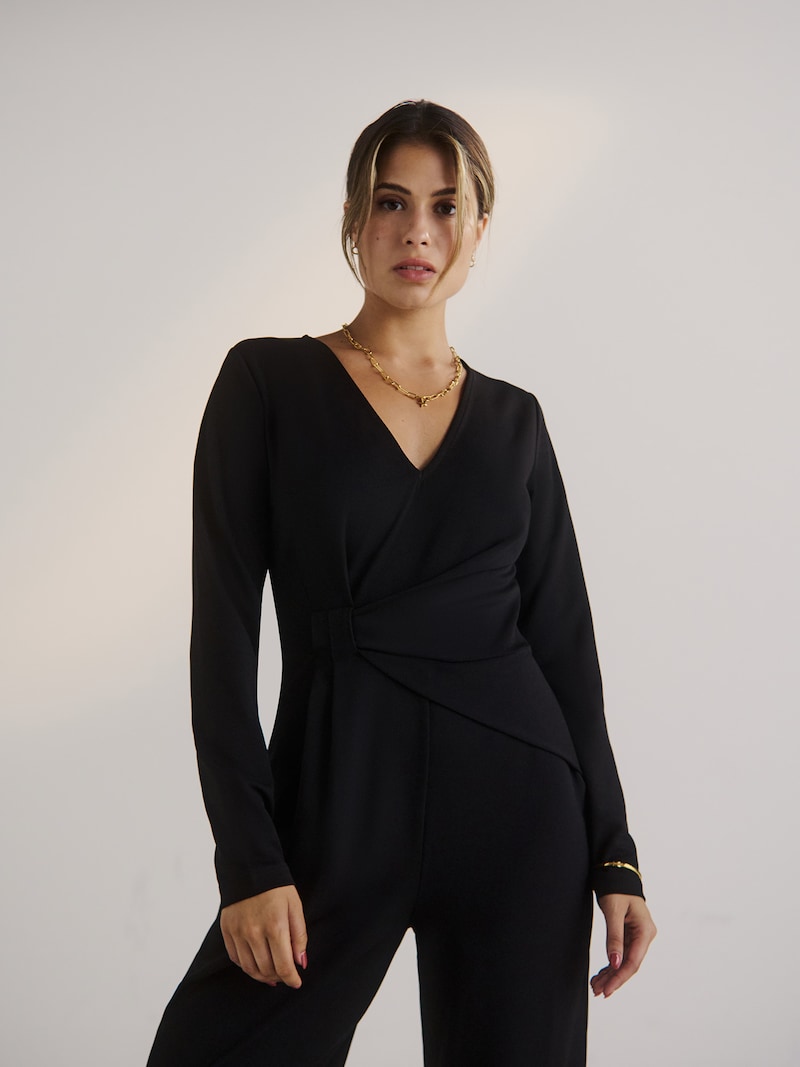 Sinned X About You Jumpsuit 'Paloma' Guido Maria Kretschmer Women En Negro