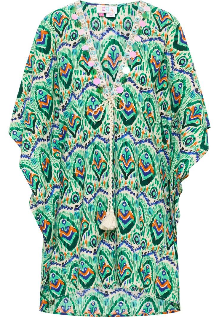 sinned x about you Kimono IZIA en Jade Verde Oscuro