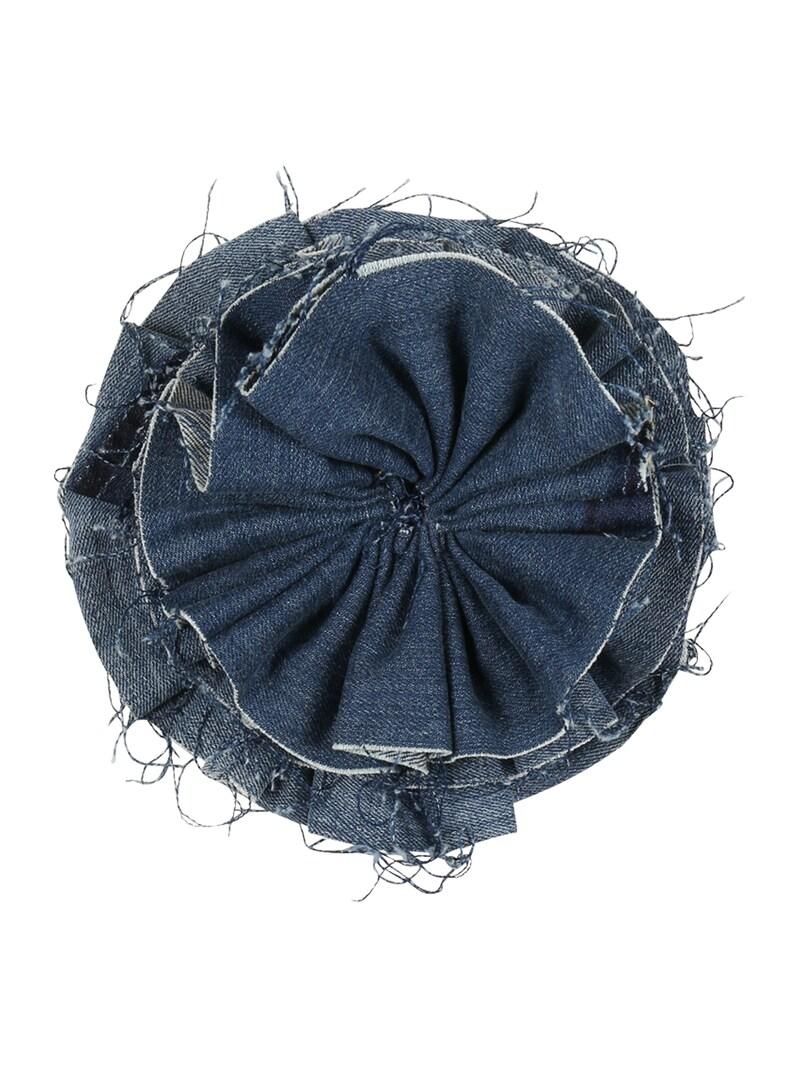 Sinned X About You Llavero 'denim Flower Brooch' ABOUT YOU REBIRTH STUDIOS En Azul