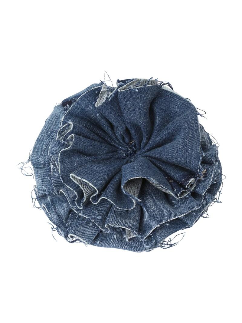 sinned x about you Llavero 'denim flower brooch' ABOUT YOU REBIRTH STUDIOS en Azul