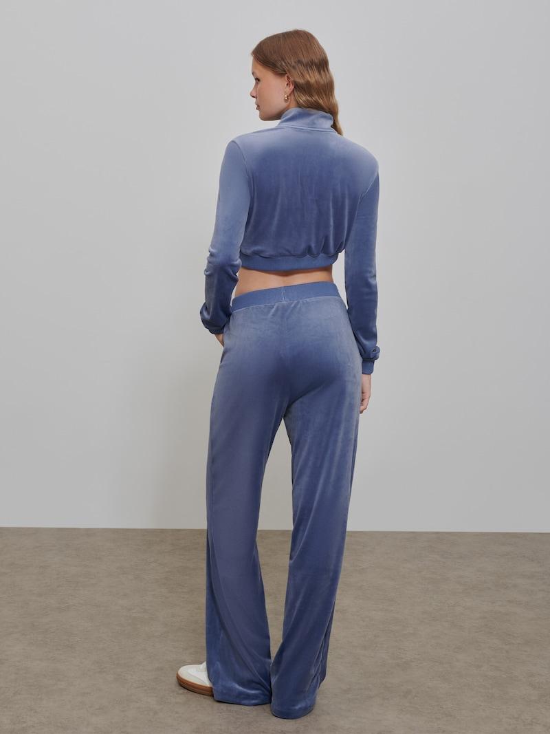 Sinned X About You Loosefit Pantalón 'Candle Lite Glow' Florence By Mills Exclusive For ABOUT YOU En Azul Violaceo