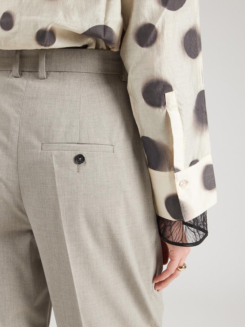 Sinned X About You Loosefit Pantalón De Pinzas 'RUSTLE 10' DRYKORN En Marrón Claro