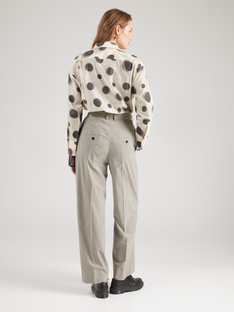 Sinned X About You Loosefit Pantalón De Pinzas 'RUSTLE 10' DRYKORN En Marrón Claro