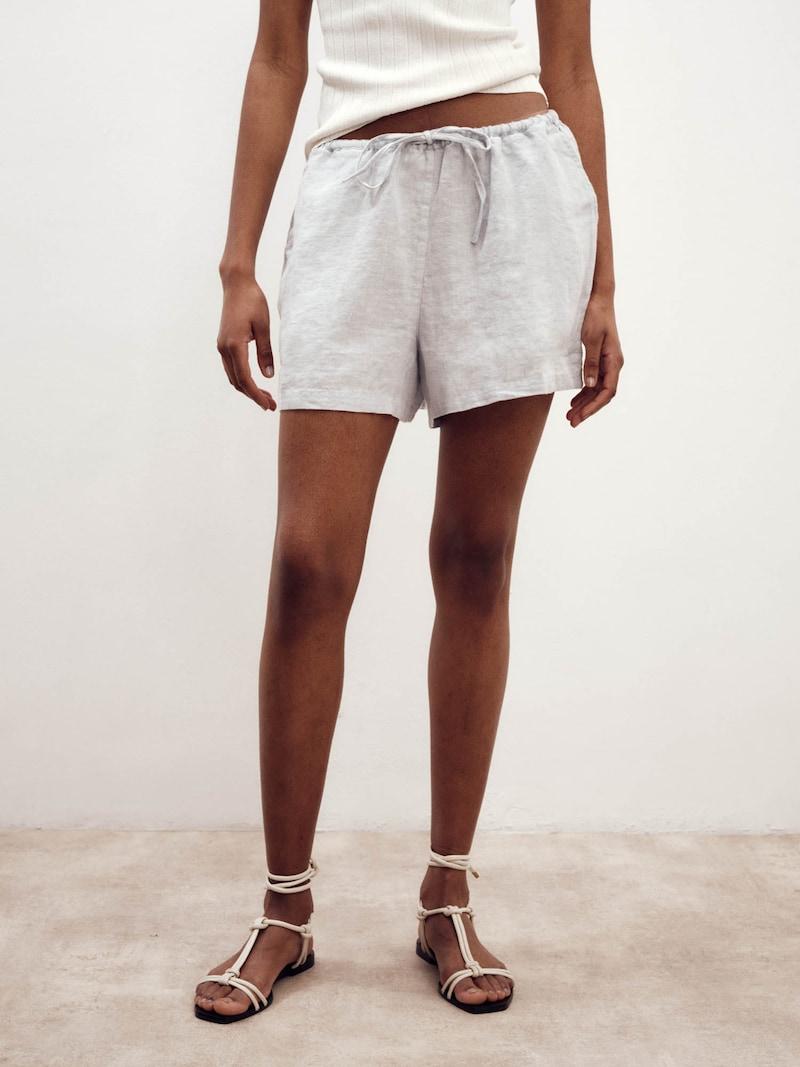 Sinned X About You Loosefit Pantalón 'Fanny' ABOUT YOU X Marie Von Behrens En Azul Cielo