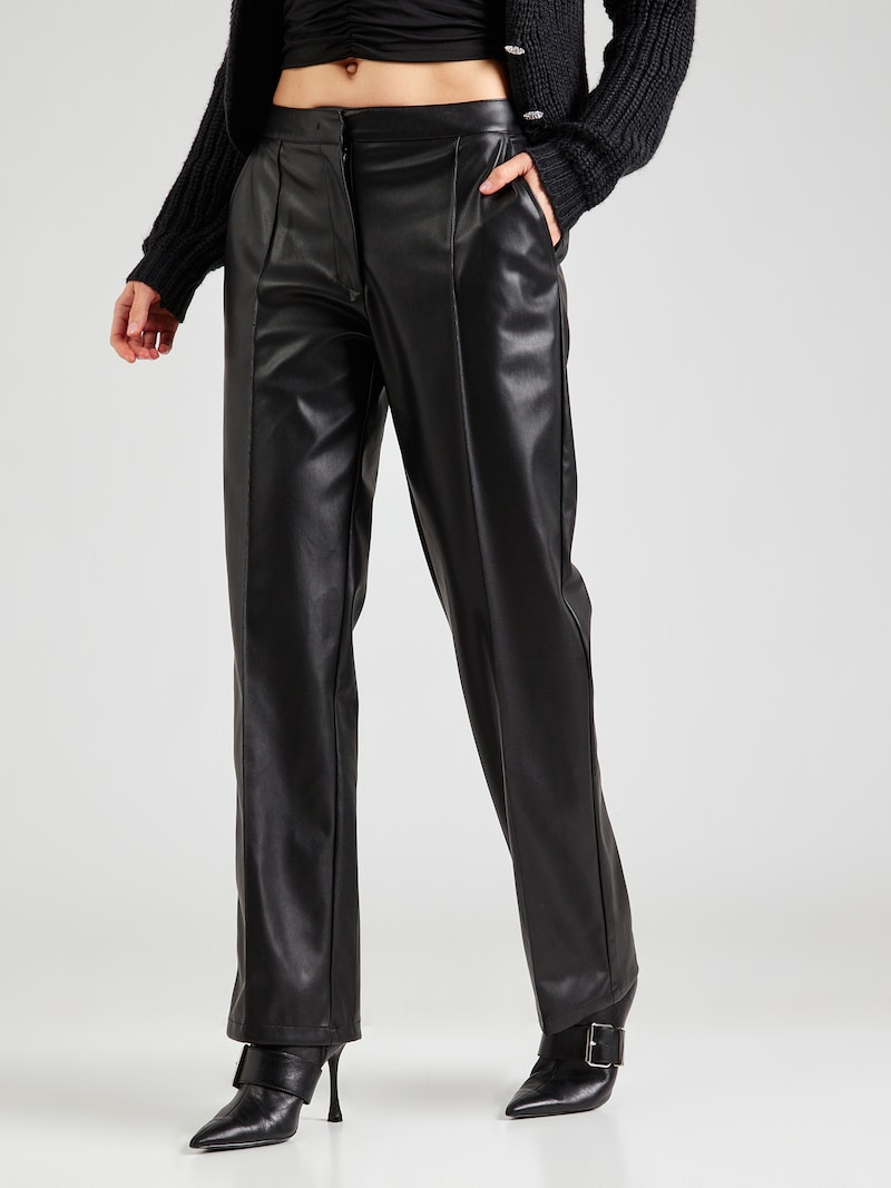 Sinned X About You Loosefit Pantalón Plisado MYLAVIE By Sarah Harrison En Negro