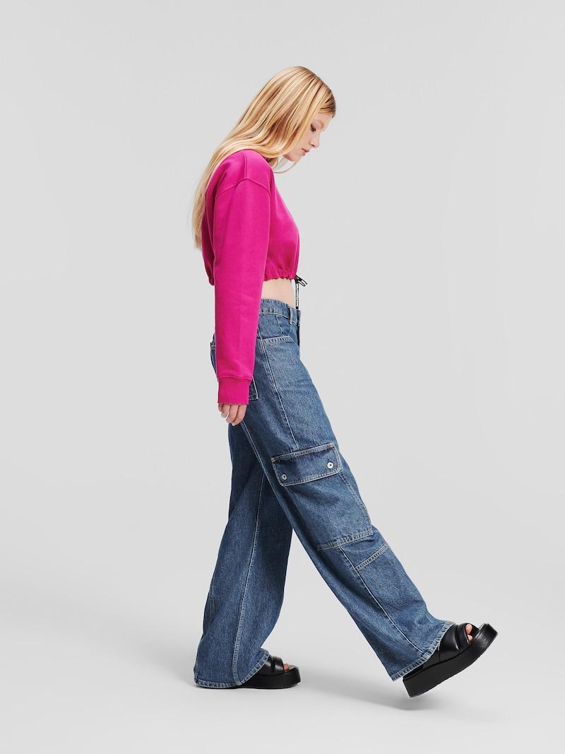 Sinned X About You Loosefit Pantalón Vaquero Cargo KARL LAGERFELD JEANS En Azul