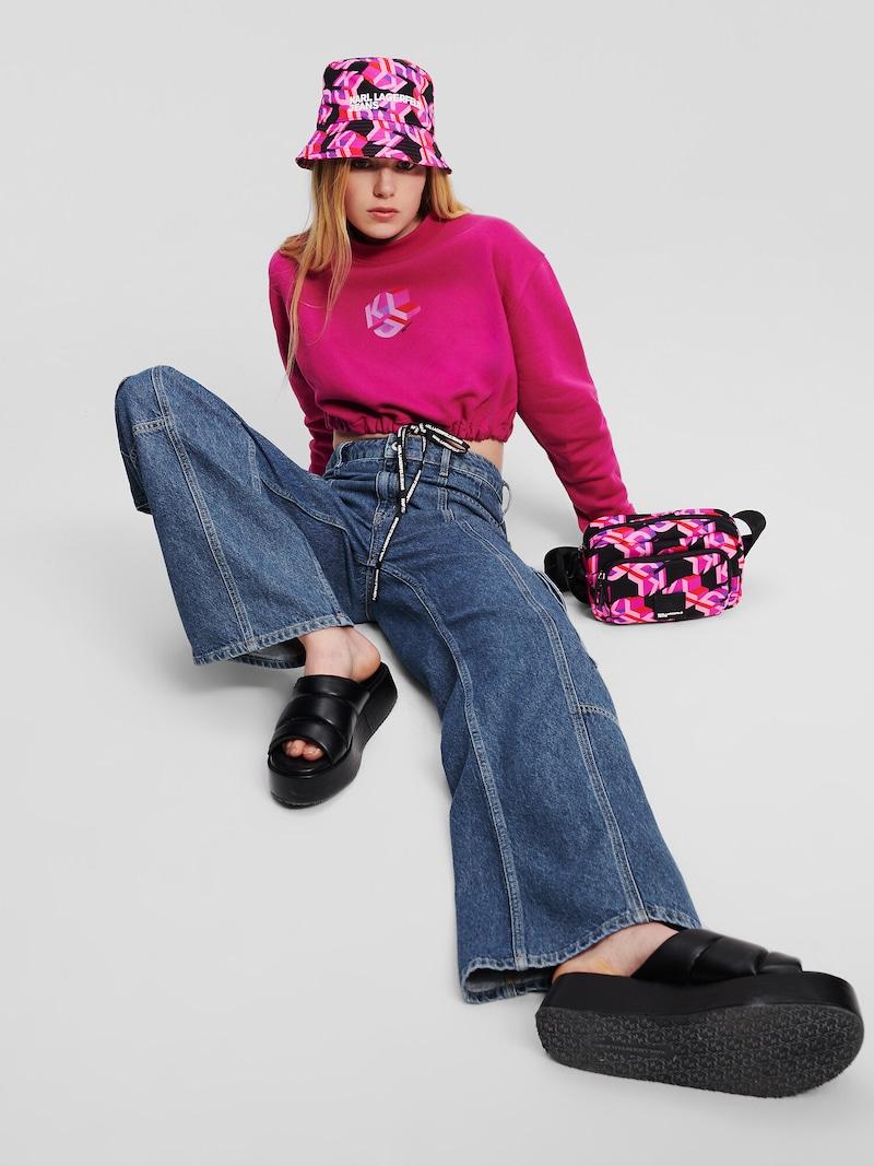 Sinned X About You Loosefit Pantalón Vaquero Cargo KARL LAGERFELD JEANS En Azul