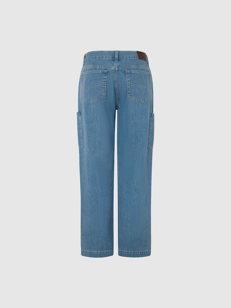 Sinned X About You Loosefit Pantalón Vaquero Cargo Pepe Jeans En Azul Denim