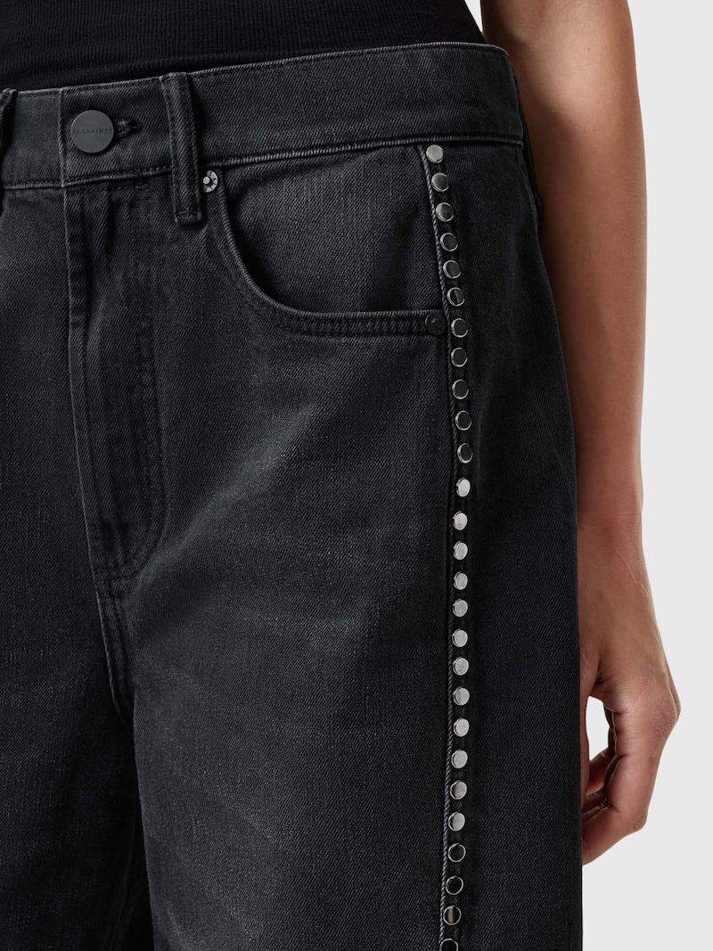 Sinned X About You Loosefit Vaquero 'FRANKIE' AllSaints En Negro Denim