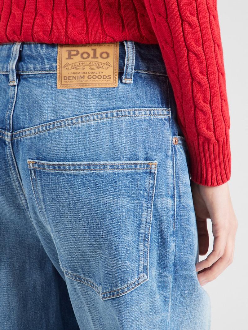 Sinned X About You Loosefit Vaquero Polo Ralph Lauren En Azul Denim