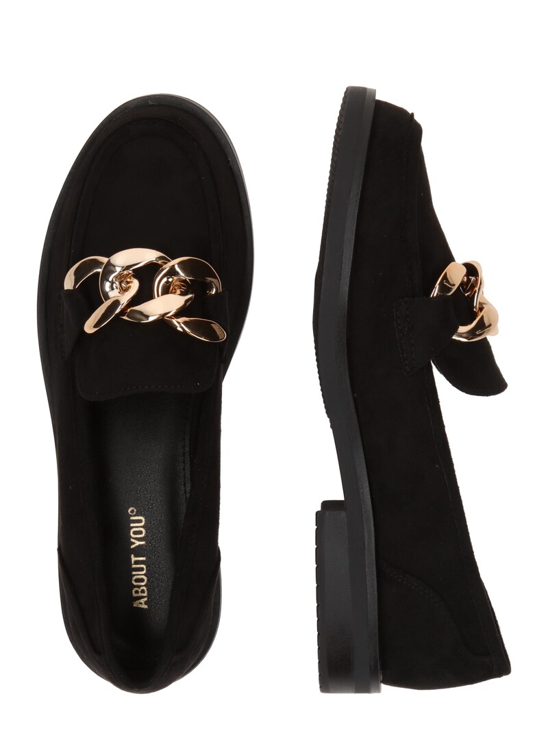 Sinned X About You Mocasines 'Defne' ABOUT YOU En Negro