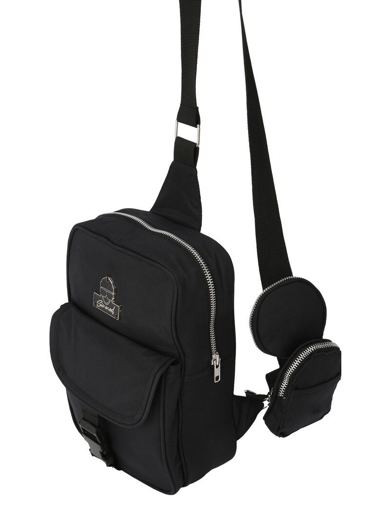 sinned x about you Mochila 'Upcycled' Sinned x ABOUT YOU en Negro