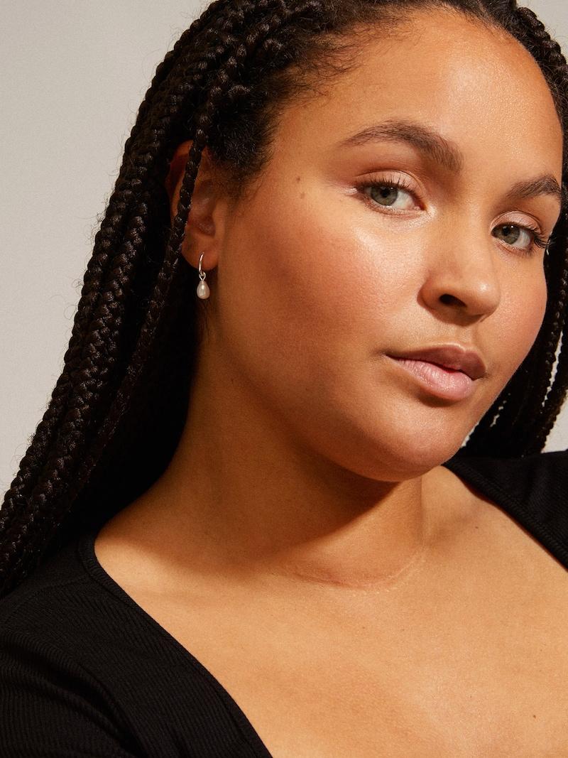 Sinned X About You Pendientes 'BERTHE' Pilgrim En Plata