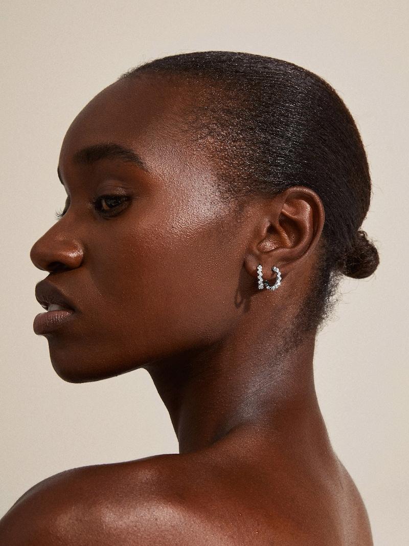 Sinned X About You Pendientes 'ESTER' Pilgrim En Plata