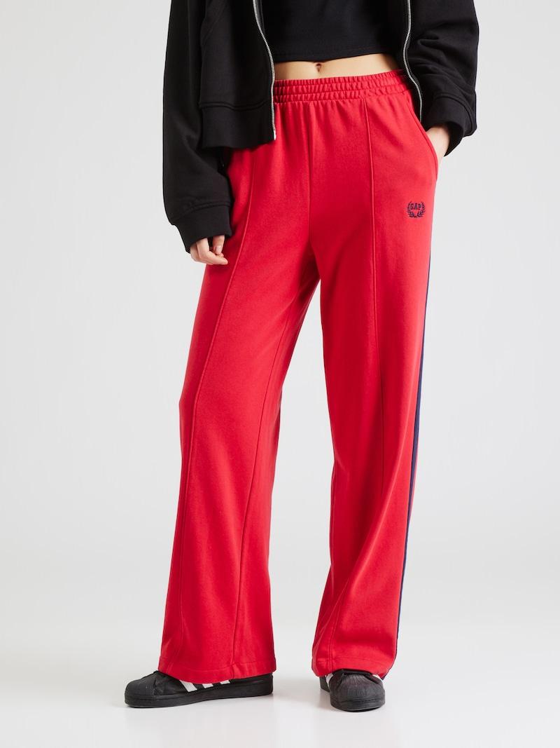 Sinned X About You Pierna Ancha Pantalón GAP En Rojo