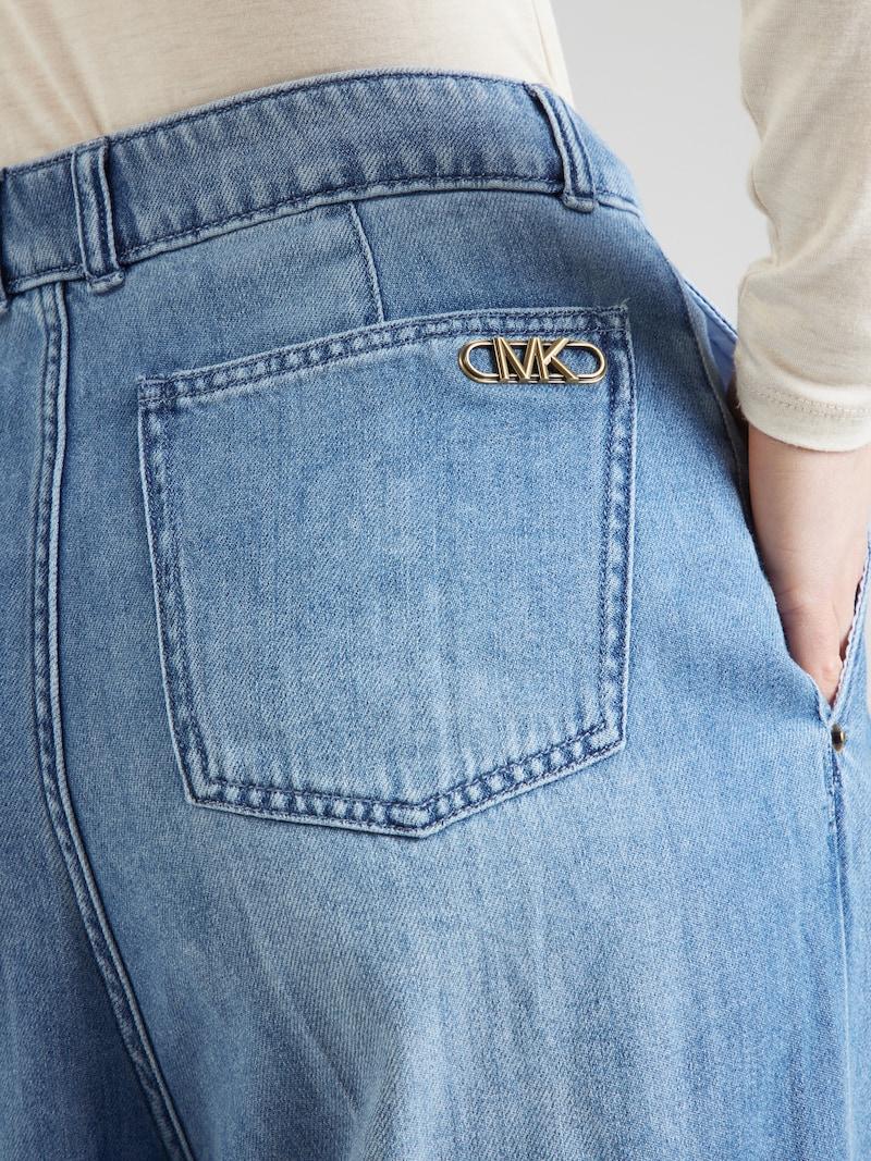 Sinned X About You Pierna Ancha Pantalón Vaquero Plisado MICHAEL Michael Kors En Azul Denim