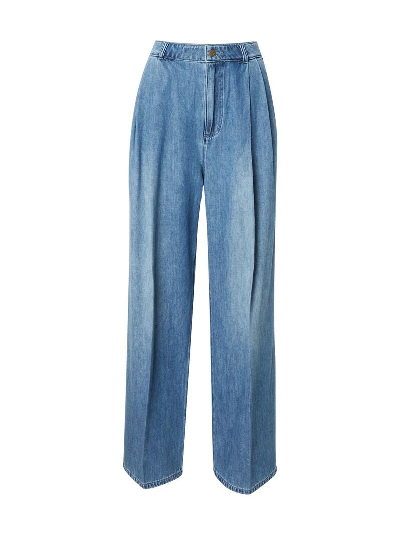 sinned x about you Pierna ancha Pantalón vaquero plisado MICHAEL Michael Kors en Azul Denim