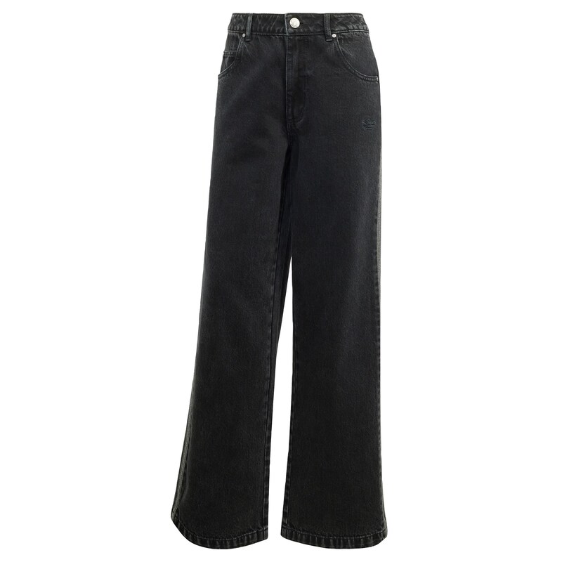 sinned x about you Pierna ancha Vaquero 'Adicolor' ADIDAS ORIGINALS en Negro Denim