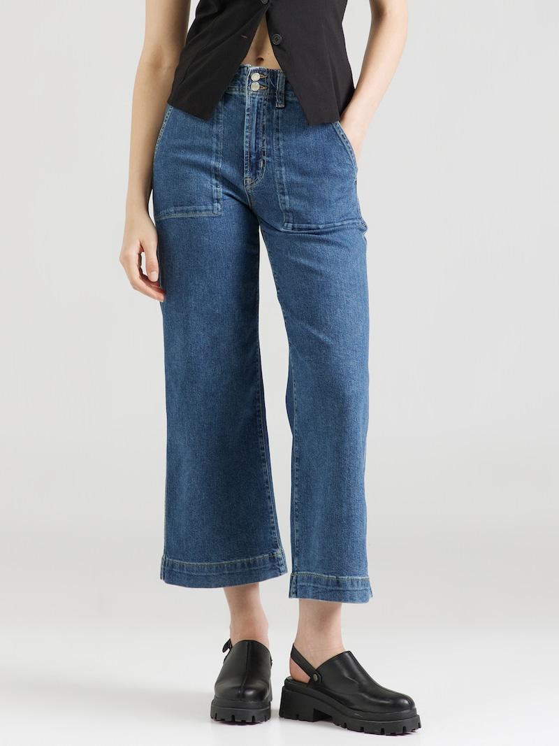 Sinned X About You Pierna Ancha Vaquero GAP En Azul Denim