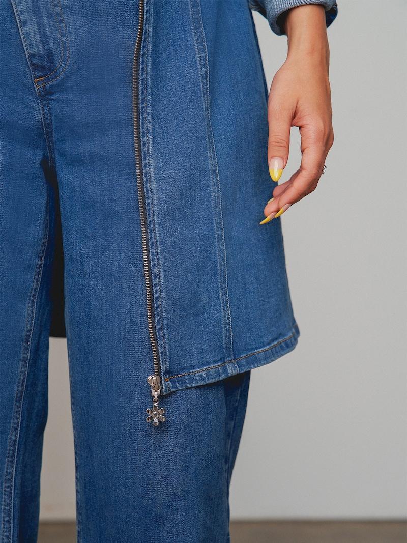 Sinned X About You Pierna Ancha Vaquero 'Stargaze' Florence By Mills Exclusive For ABOUT YOU En Azul Denim