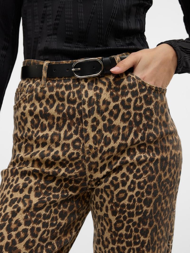 Sinned X About You Pierna Ancha Vaquero 'VMTessa' VERO MODA En Marrón Capuchino