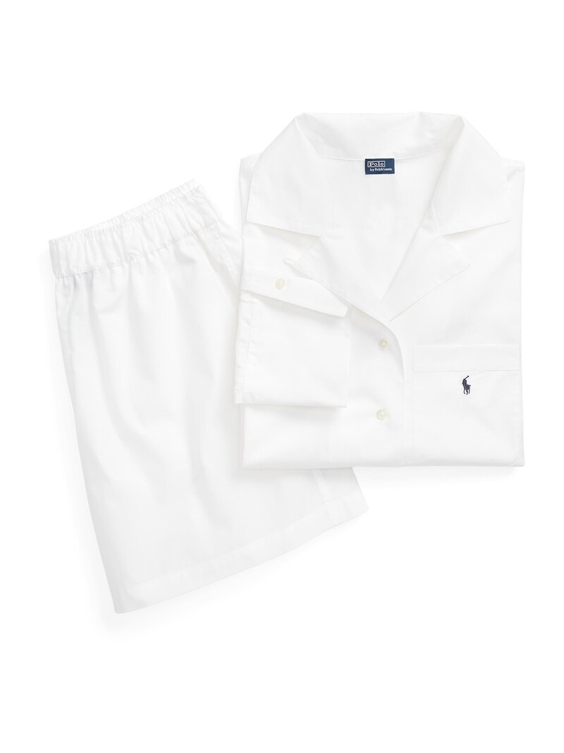 sinned x about you Pijama ' Crop & Boxer Set ' Polo Ralph Lauren en Blanco