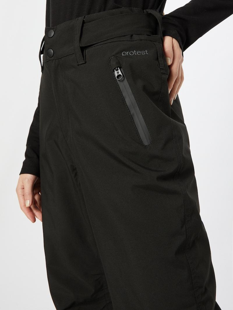 Sinned X About You Regular Pantalón Deportivo 'CINNAMON' PROTEST En Negro